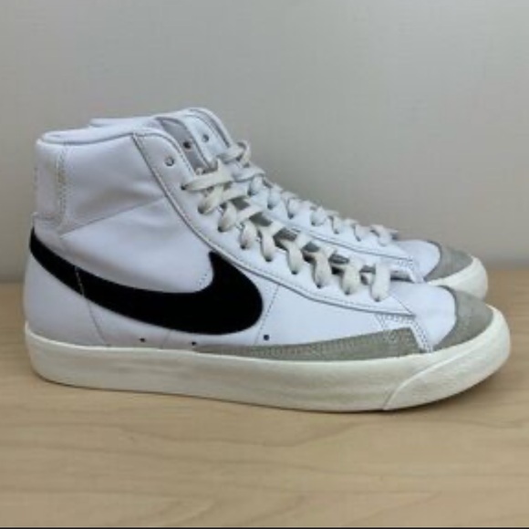 Nike Other - Nike Blazers 77 Mid White Youth Boy Size 6.5Y High Top Lace Sporty Sneakers